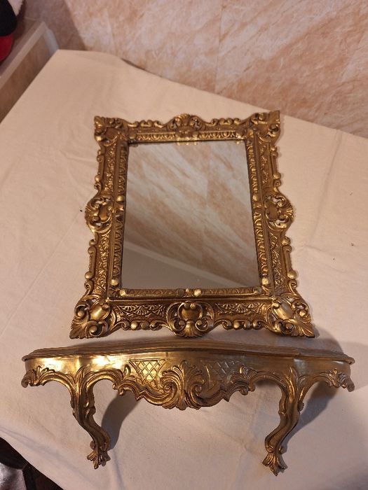 Италиански сет огледало и конзола