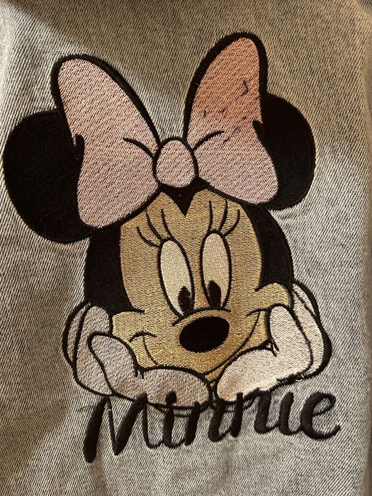 Ново детско дънково яке Мини маус 122