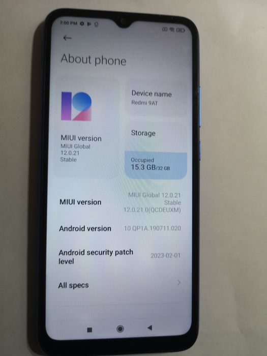 Telefon Xiaomi Redmi 9AT
