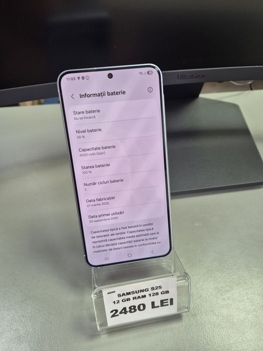 Samsung S25 NOU *Expert Amanet*