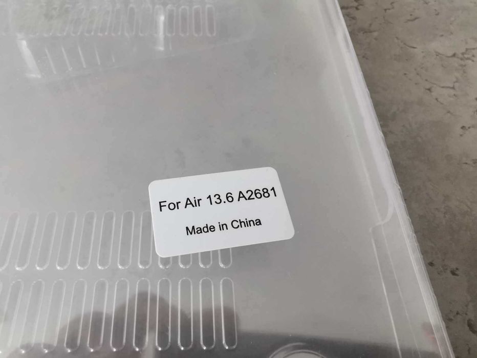 Husa transparenta pt Apple Macbook AIR 13 13.6 A2681 laptop protectie