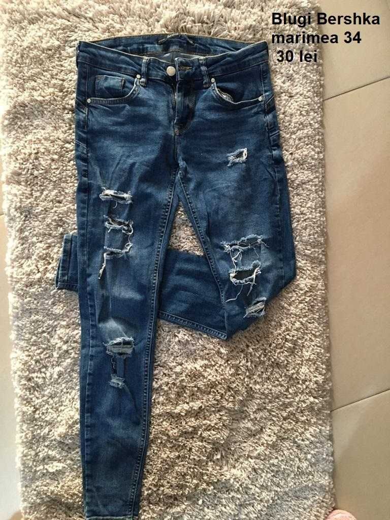 Vand blugi/pantaloni copii, la peste 3 produse se reduce 10 lei