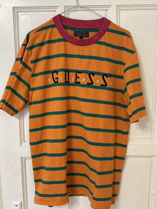 Тениска Guess x J Balvin Vibras Concert Stripe T-Shirt
