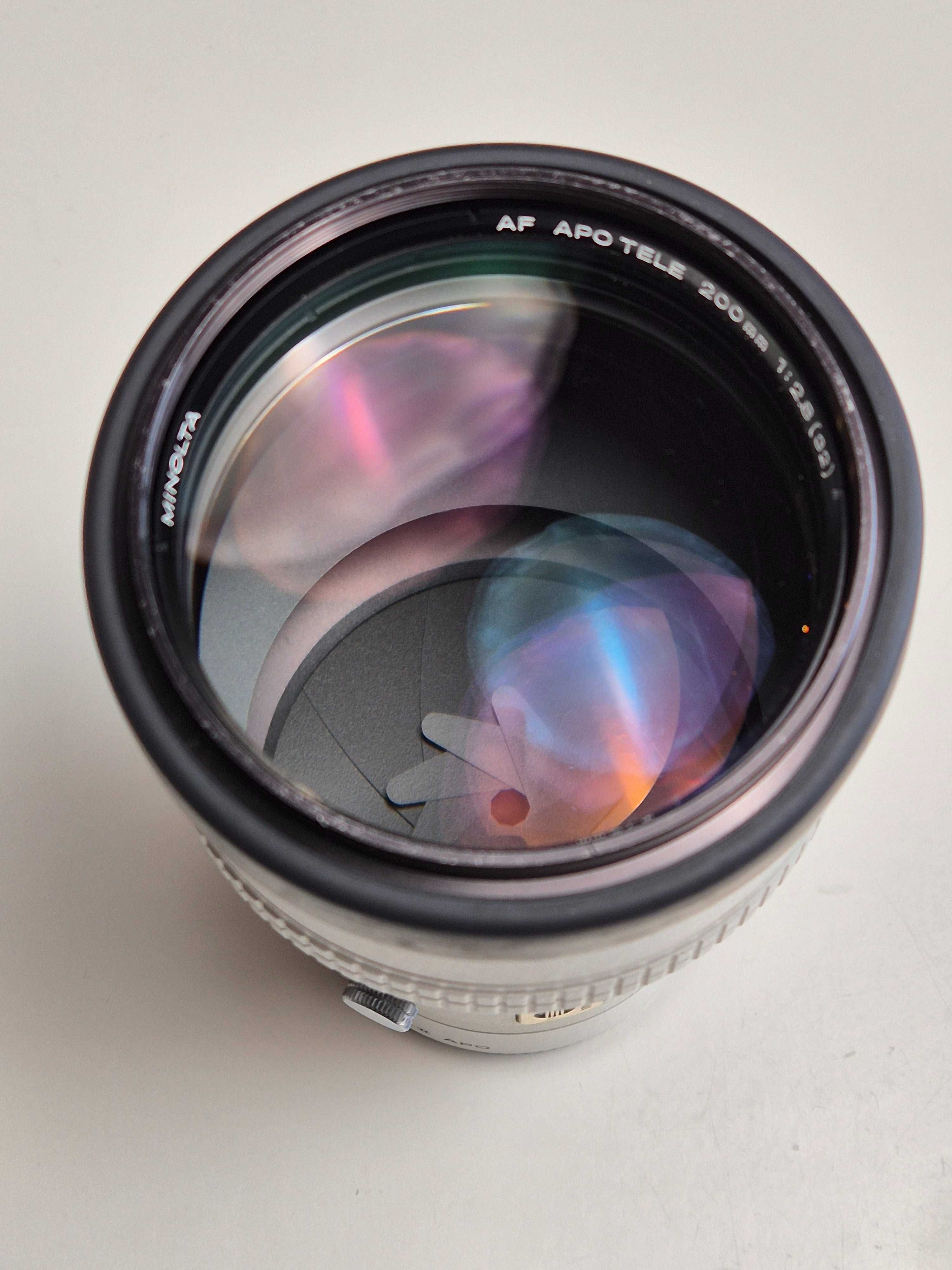 Minolta AF 200mm F2.8 G APO HS + Minolta 1.4x TC II