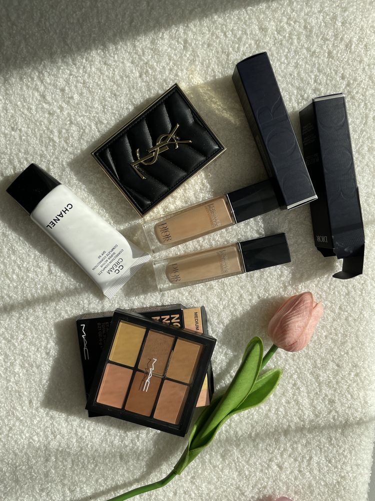 Коректор Dior , NARS , mac контур , chanel cc creme  , shiseido , dior