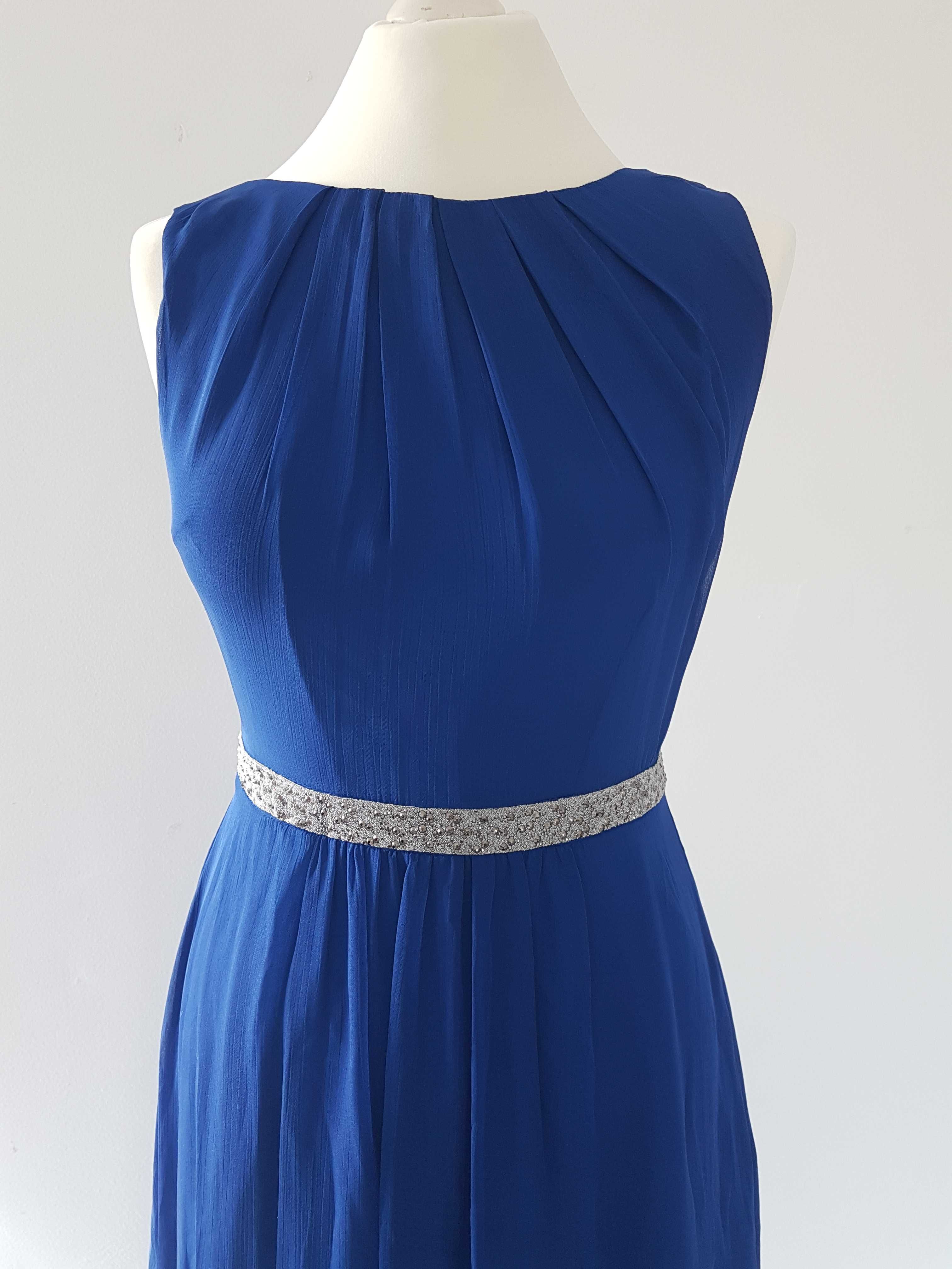 rochie albastra eleganta
