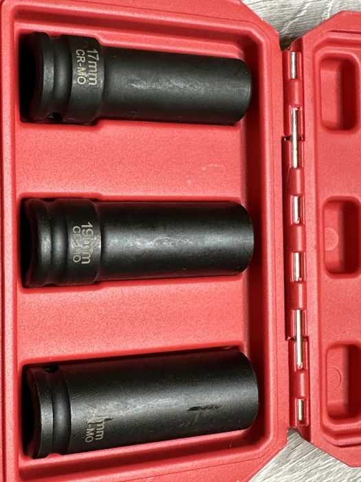 Trusa 3 tubulare de impact lungi extractoare prezoane, material CR-MO