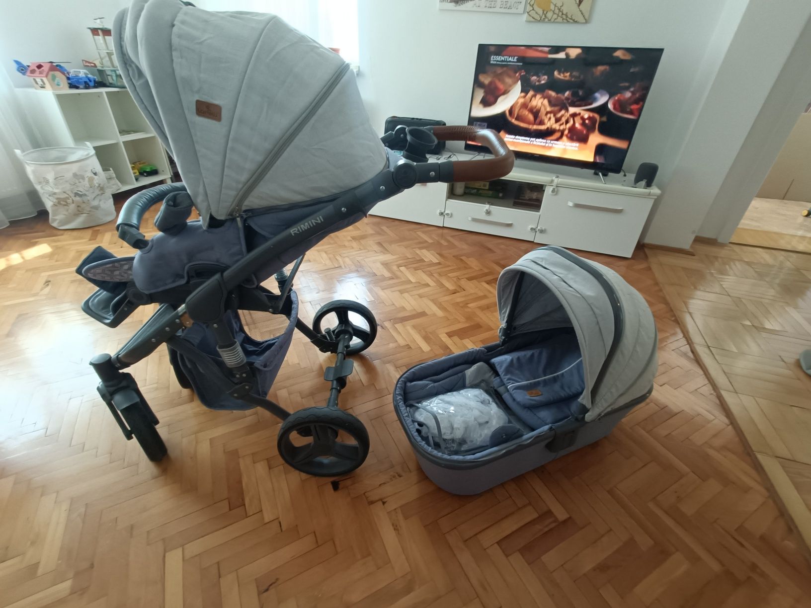 Cărucior 2 in 1 Lorelli Rimini