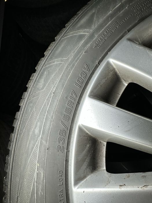 235 55 R 17 - anvelope de iarna / jante vw prindere 5x112