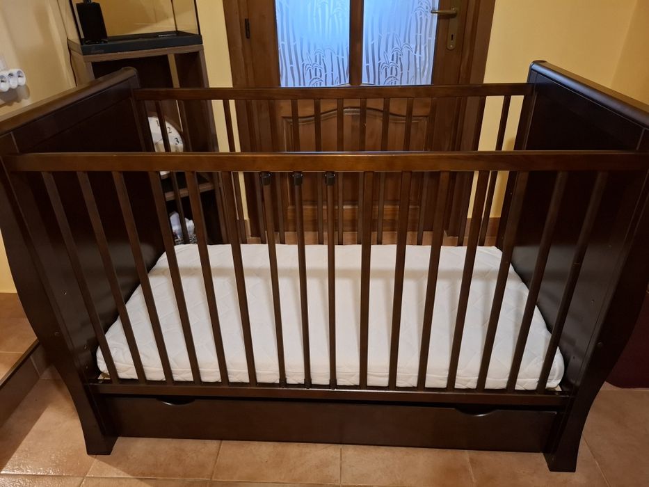 Patut bebe cu saltea Mamo-Tato