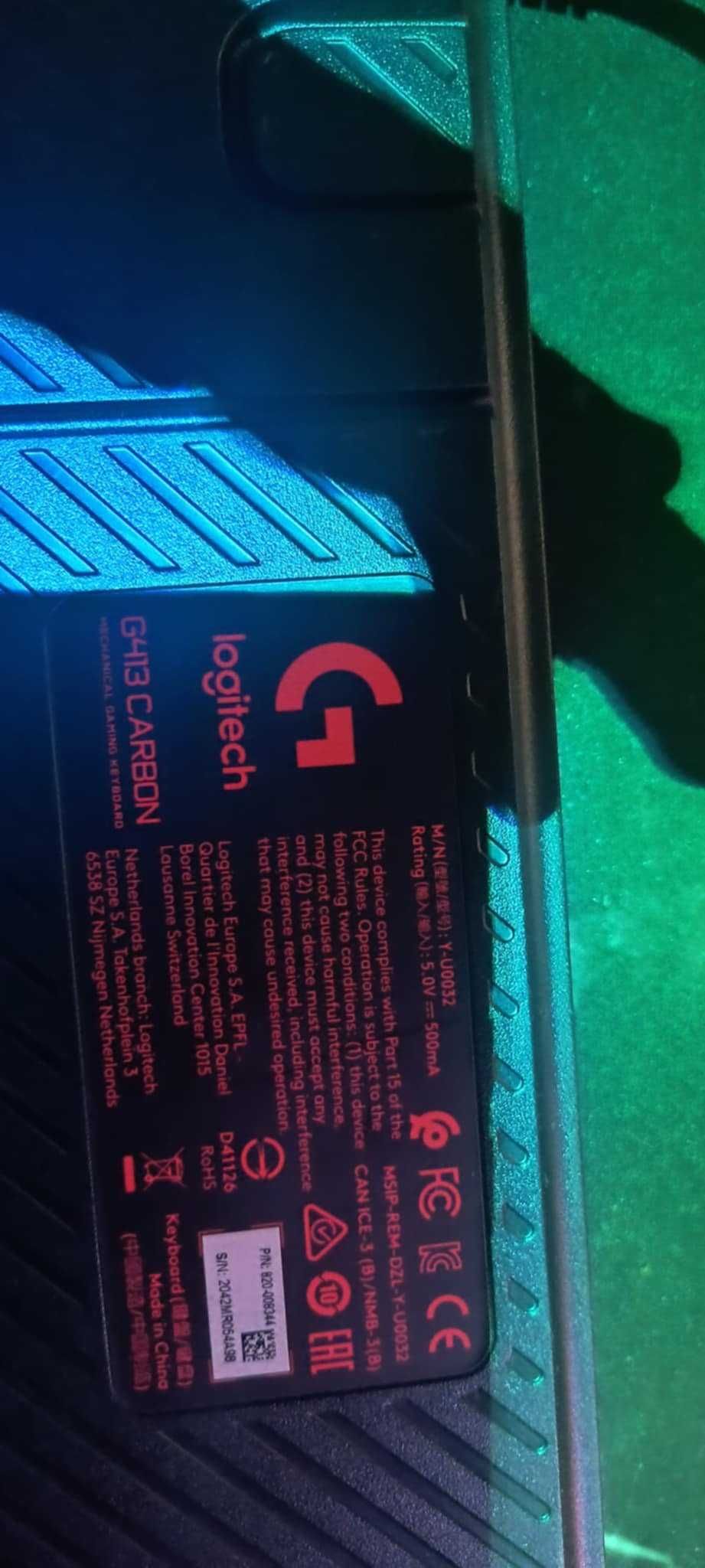 Продавам клавиатура Logitech G413 carbon