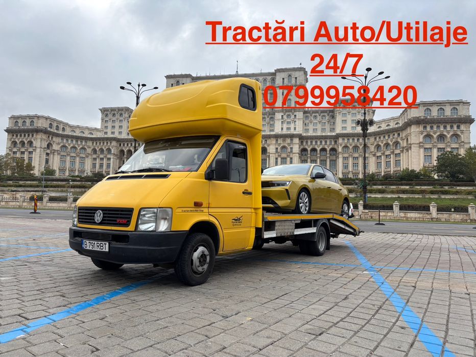 Tractari Auto/Utilaje/Dube Asistenta rutiera Non Stop