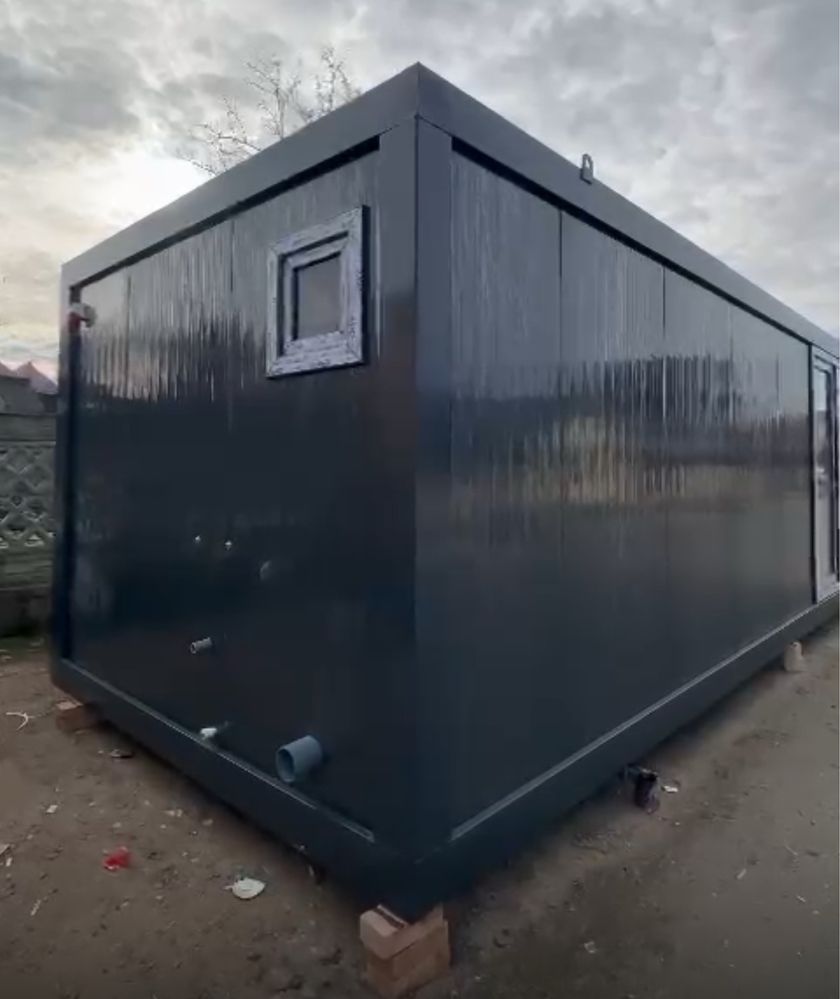 Vand container modular cu baie. Pret cu TVA inclus.