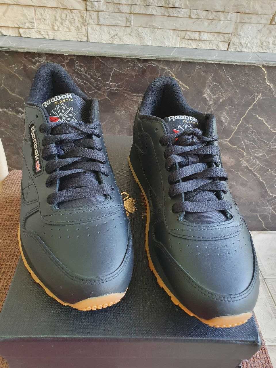 КРОССОВКИ REEBOK кожаные НОВЫЕ, ОРИГИНАЛ, по цене официального сайта