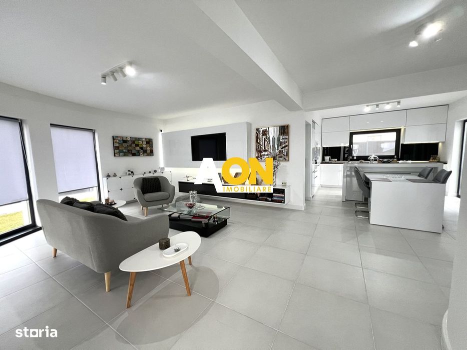 Casa individuala superfinisata, 3 camere, 2 bai,  500mp teren