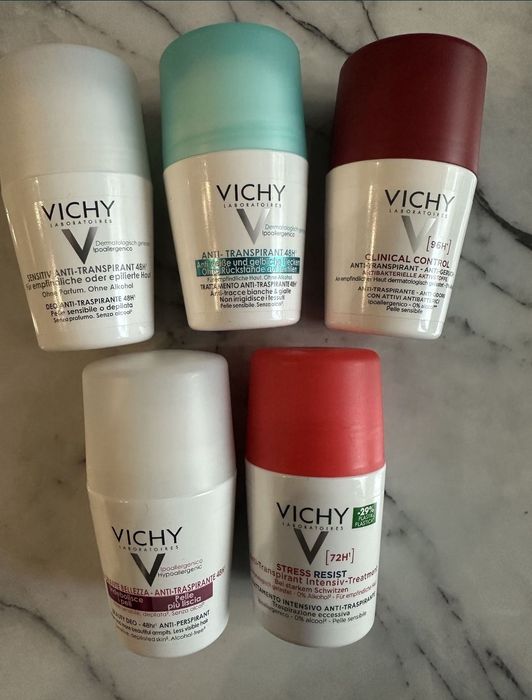 Deodorant Vichy roll on - homme/ stress resist/ fara parfum/ clinical