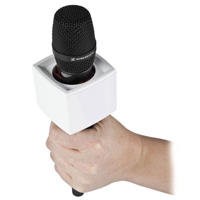 Cub microfon ABS logo-ul de televiziune echipament interviu Standard