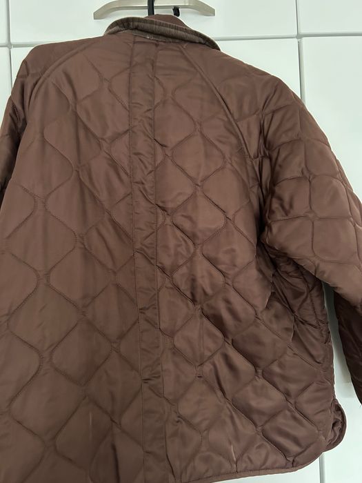 Кафяво леко ватирано яке