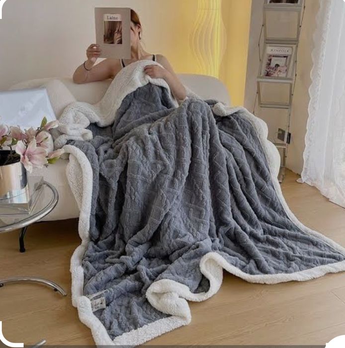 Плед «Барашек» – мягкий, тёплый и уютный