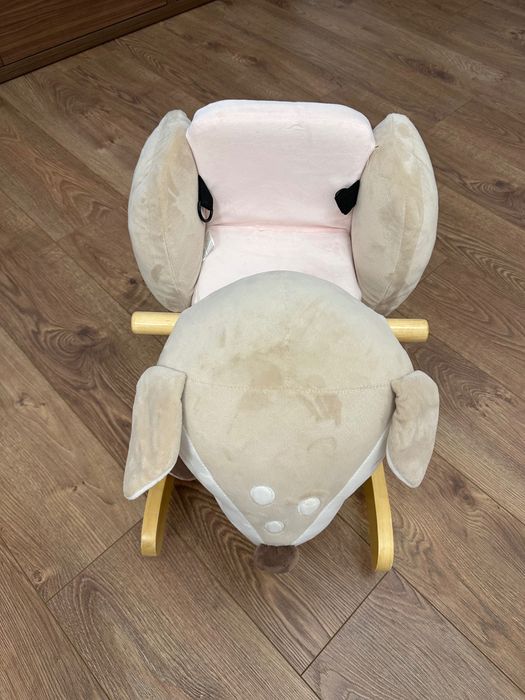 Запазена! Дървена люлееща сърничка