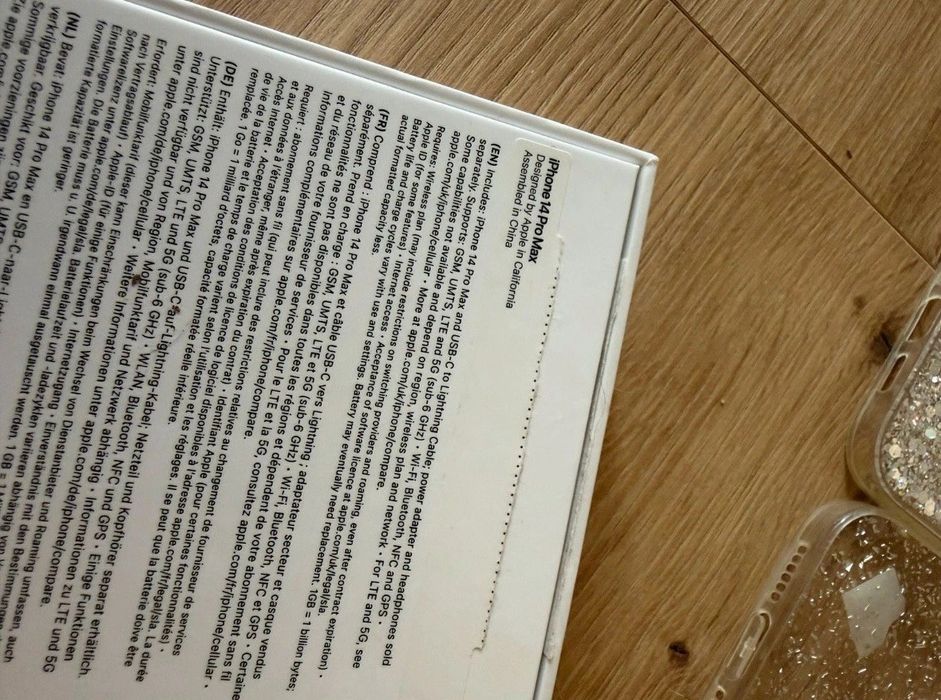 Apple iPhone 14 Pro Max - 128GB - Mint Condition - Battery 100% - Silv