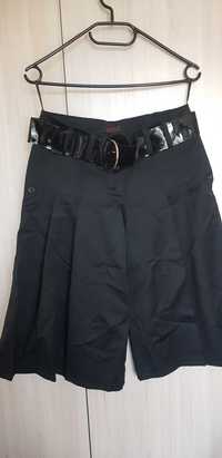 Черен пола-панталон
