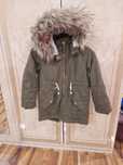 Geaca Parka H&M captusita pt 6-7 ani la doar 35 lei