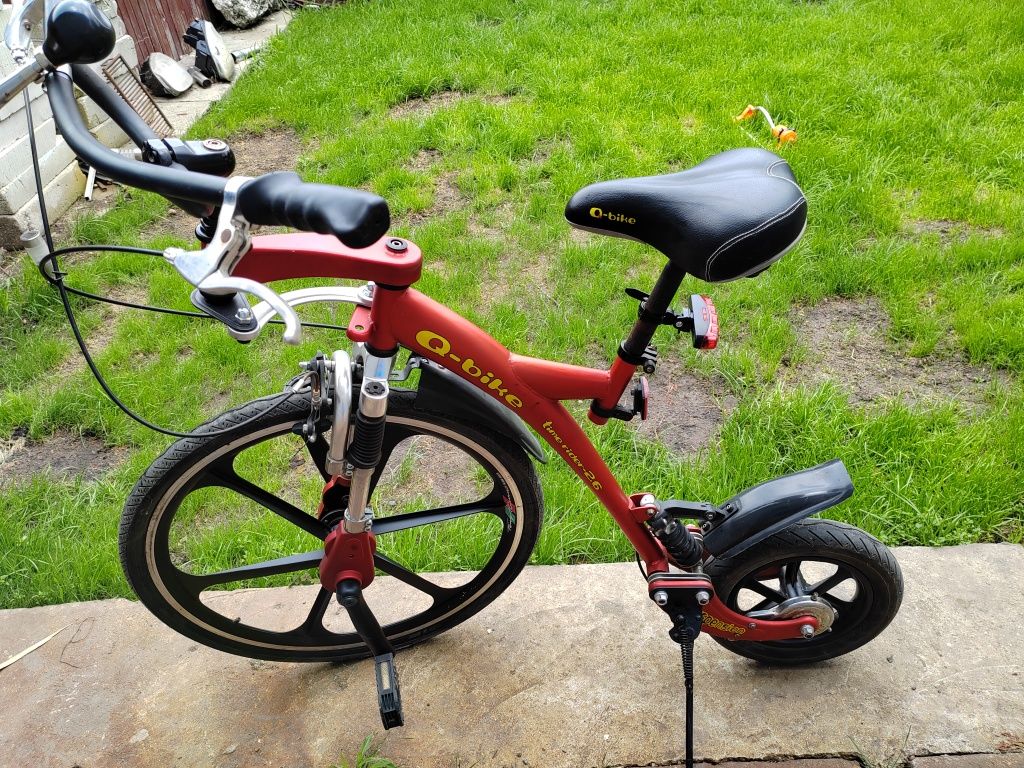 Bicicleta unicata Q Bike Time Rider 2.6 / cursiera