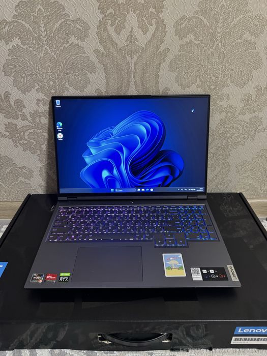 Lenovo legion 5 pro в идеальном состоянии! Игровой ноутбук