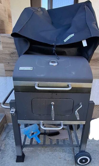 Gratar grill fonta, Memphis, roti, Tarrington House, 114x107x68 cm