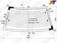 Стекло заднее с обогревом MITSUBISHI LANCER/CEDIA 4D SED 00-07 Mitsubi