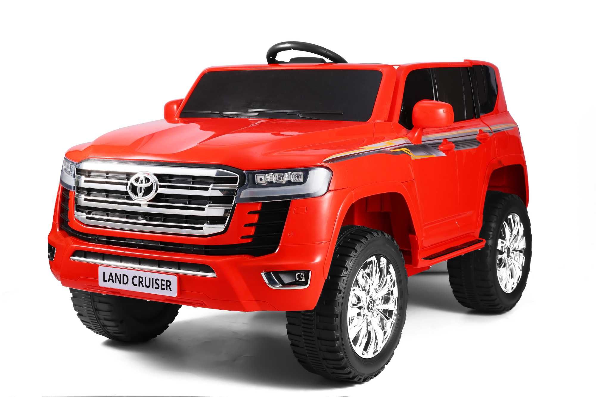 Masinuta electrica pt. 2 copii, Toyota Land Cruiser 4x 35W 12V RED