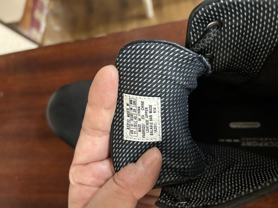 Мужские кожаные ботинки ROCKPORT