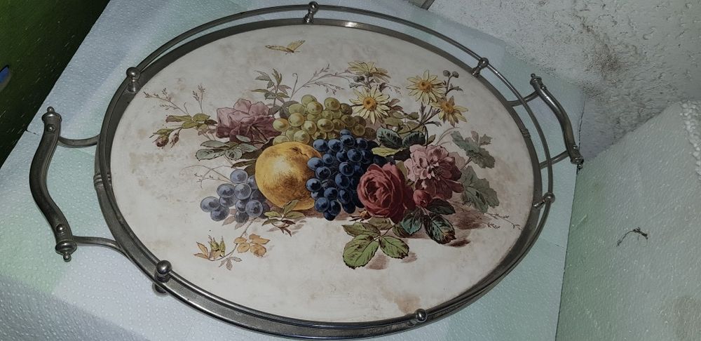 Tava ovala de servire ceramica