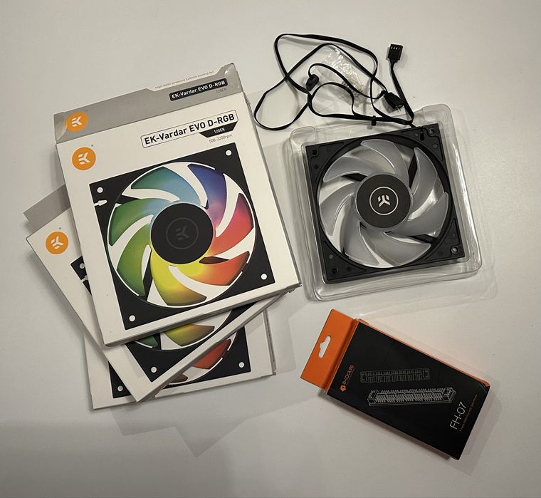 Ventilatoare ARGB Ekwb Vardar Evo 120 (BONUS)