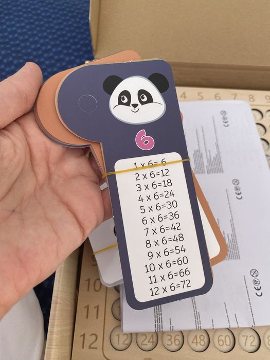 Образователна настолна игра за умножение – Kruzzel