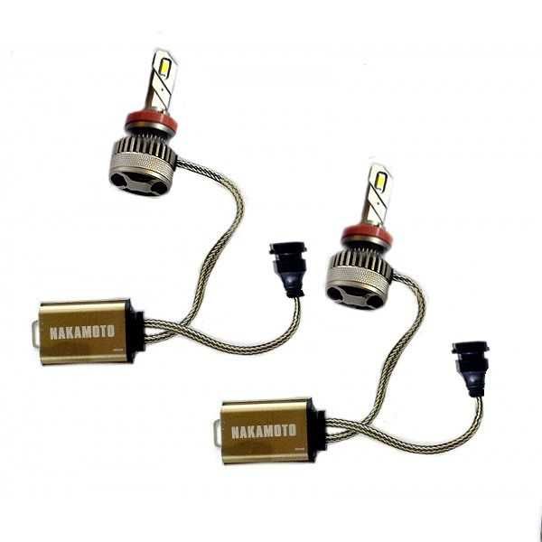 LED Крушки NAKAMOTO H11/H8/H9  12-24V 60W CANBUS