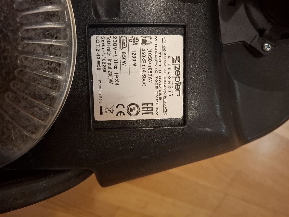 Zepter Tutoluxo- Система за почистване, дезинфекция и гладене