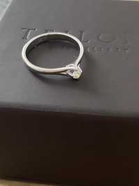 Inel Tailor aur alb 18k diamant 10CT