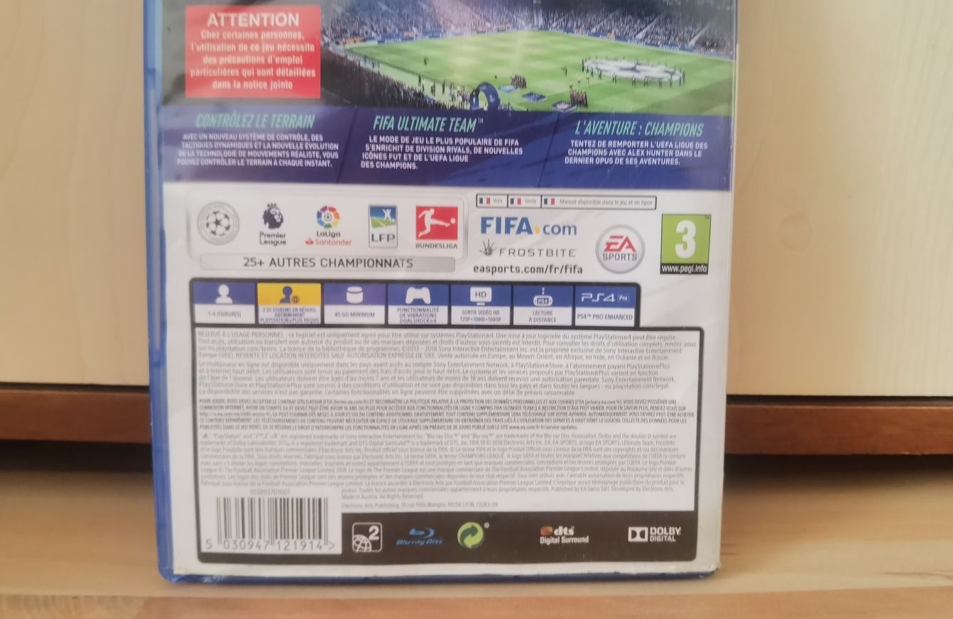 Joc video PS 4 Fifa 19 Playstation ps4