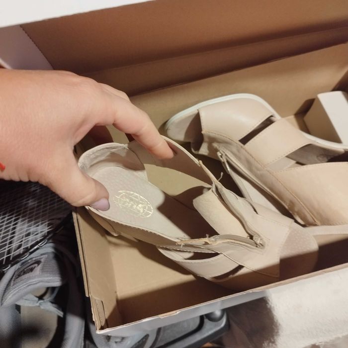 Сандали естествена кожа