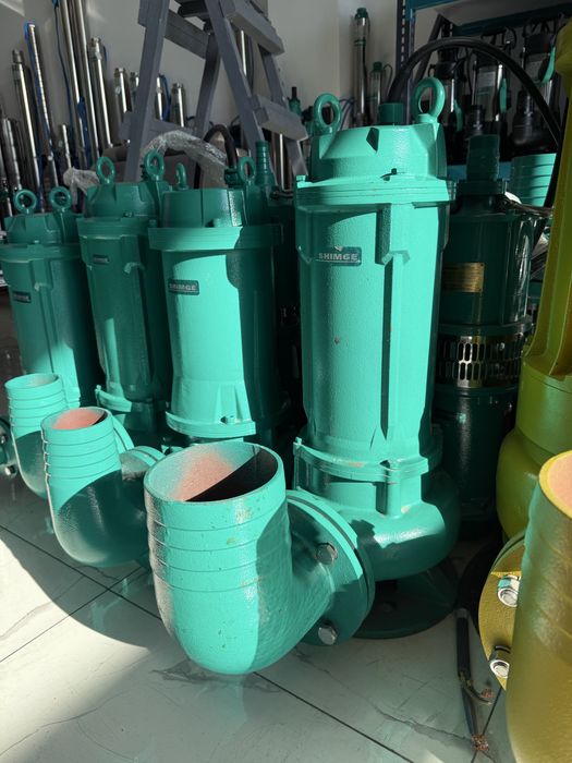 Shimge 100WQ7,5 кВт канализационный дренажный фекаль погружной насос