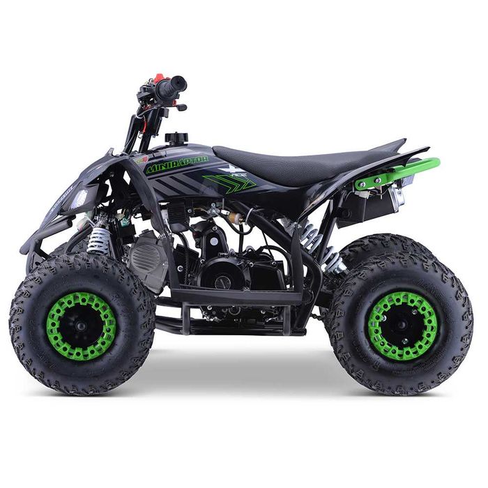 Atv copii 90cc Mini Rocket Raptor 6" automat 4T benzina verde