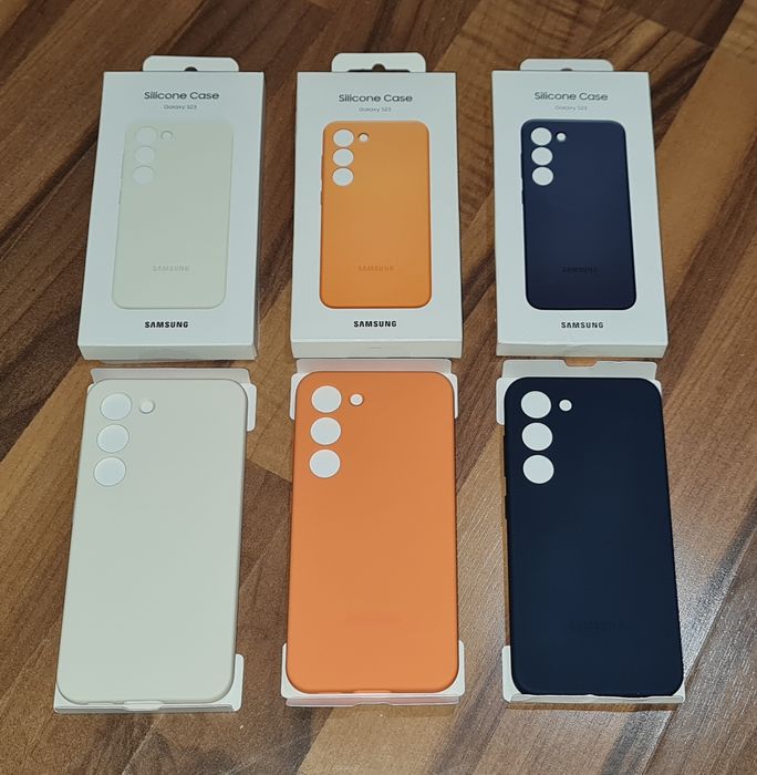 Husa silicon originala Samsung Silicone Case Galaxy S23 S911