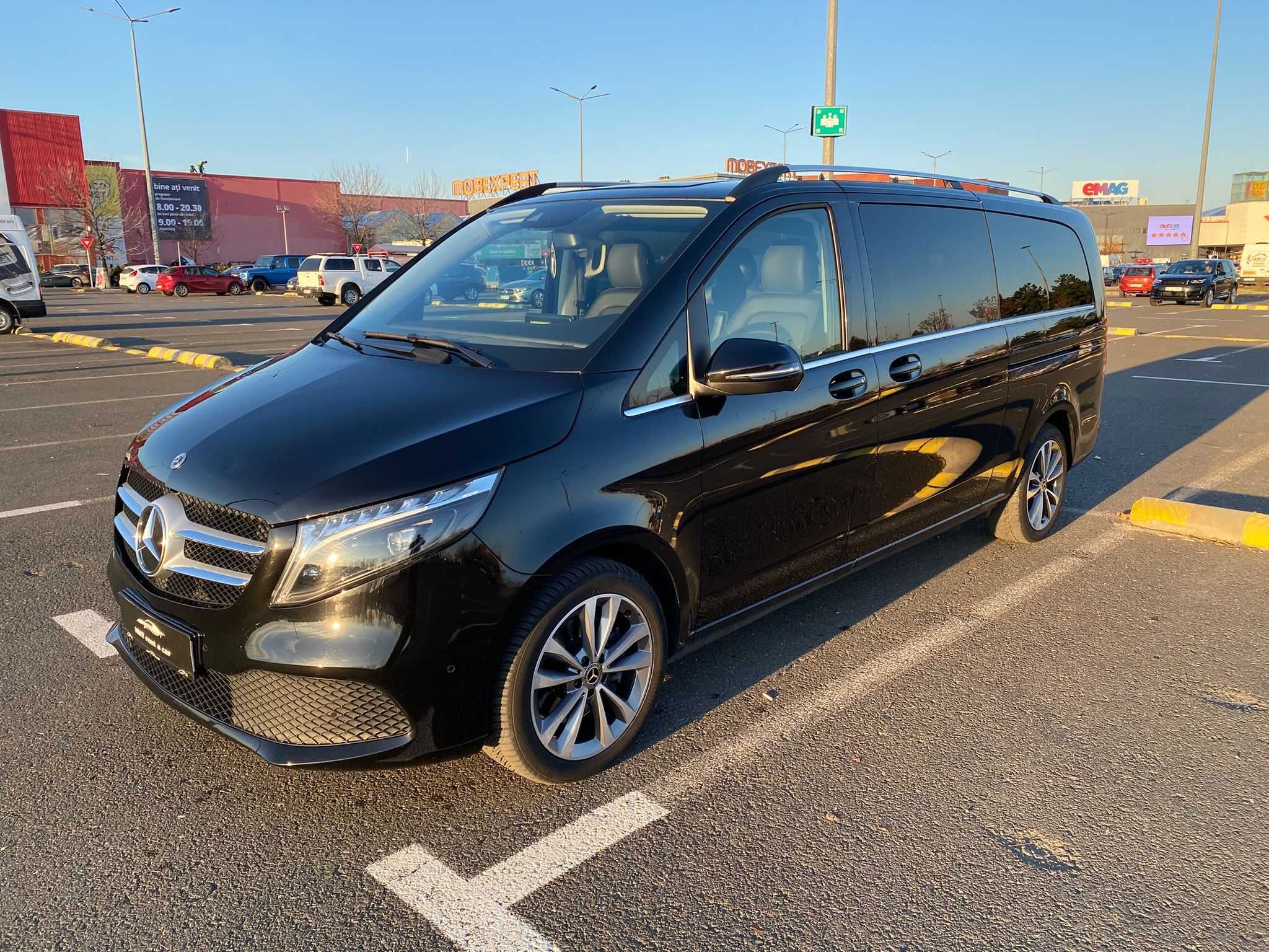 Inchirieri Mercedes V-Klasse 2023-2024 | Microbuz Van Luxury | 7+1 loc