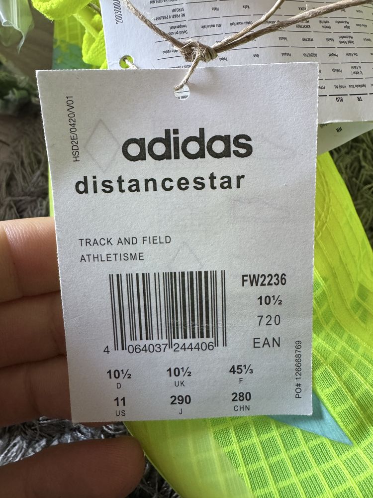 Adidasi pista/cuie Adidas Adizero Distancestar