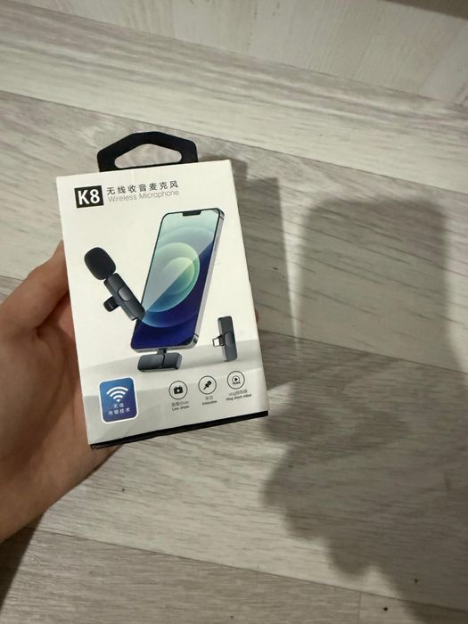 Микрофон петличка K8