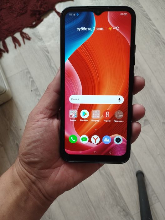 Realme C20 в хорошем состоянии