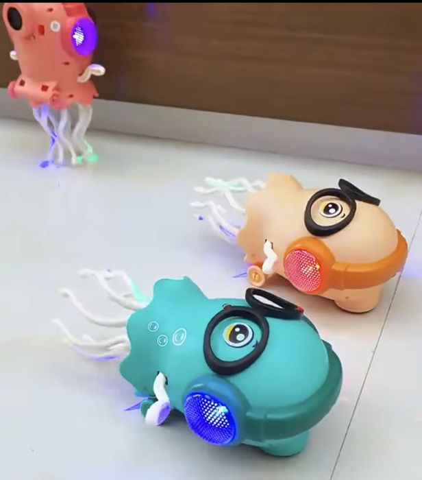 Играчка танцуваща медуза със звук и светлини.
Забавна играчка за де