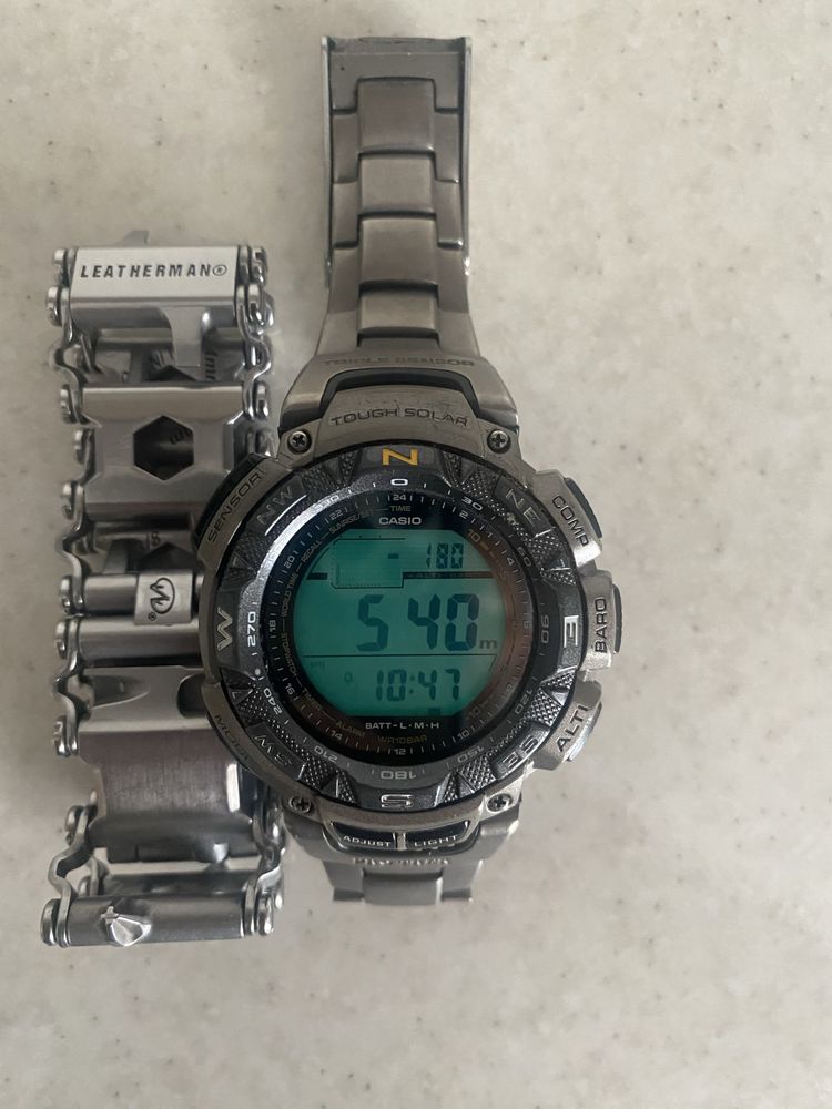 Casio pro treck titan